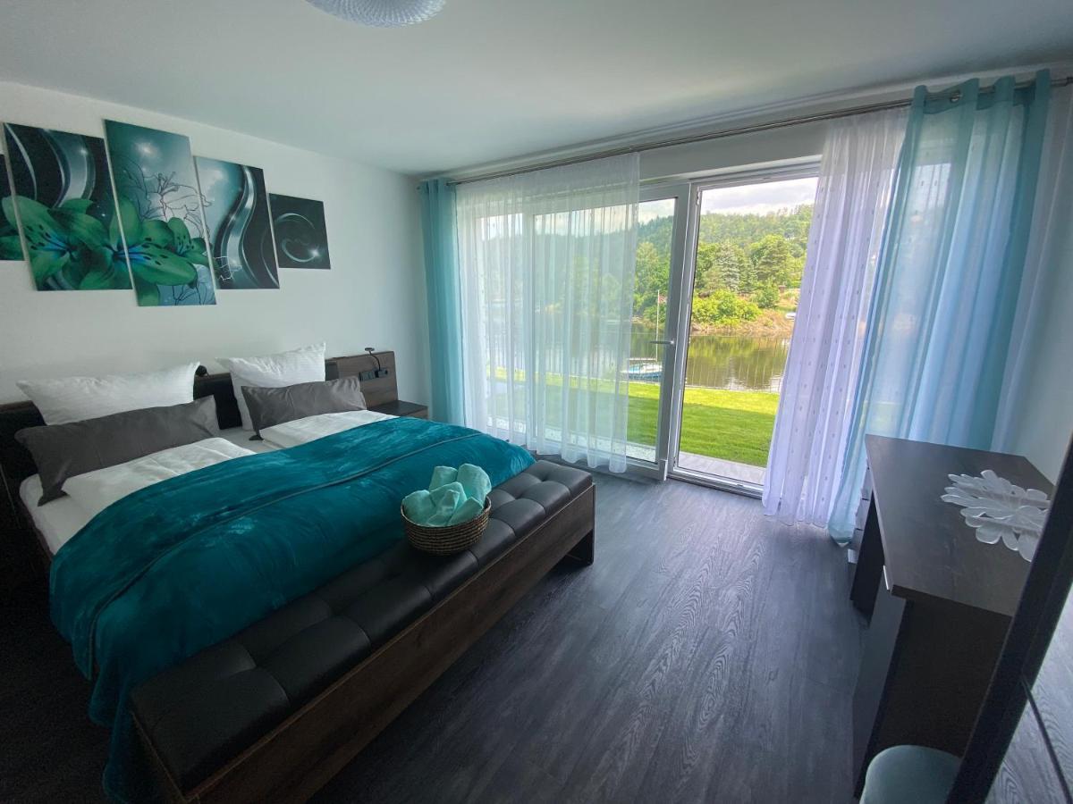 Apartments Saaldorf-Ferienhaus Mit 6 Apartments 45Qm-120Qm Direkt Am Thueringer Meer-Bleilochtalsperre Бад-Лобенштайн Экстерьер фото