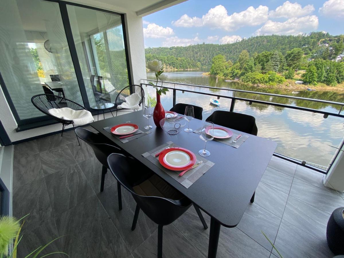 Apartments Saaldorf-Ferienhaus Mit 6 Apartments 45Qm-120Qm Direkt Am Thueringer Meer-Bleilochtalsperre Бад-Лобенштайн Экстерьер фото